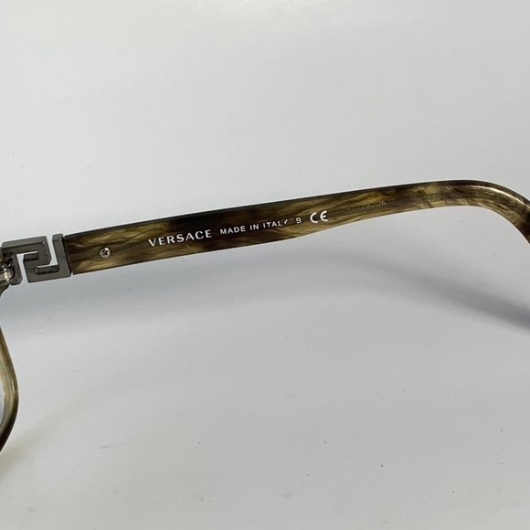 Versace MOD.3211 5143 Eyeglasses Frames Green Tortoise Rectangular 53-17-145 - Picture 6 of 7
